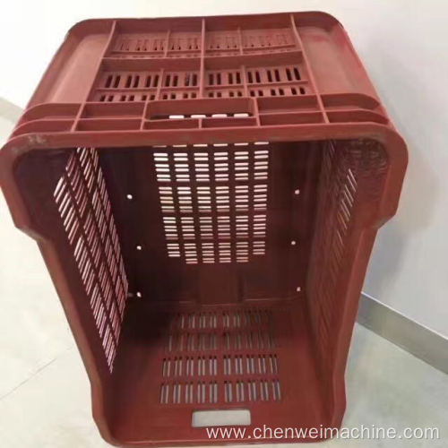 Fruits Crate Mould with machine